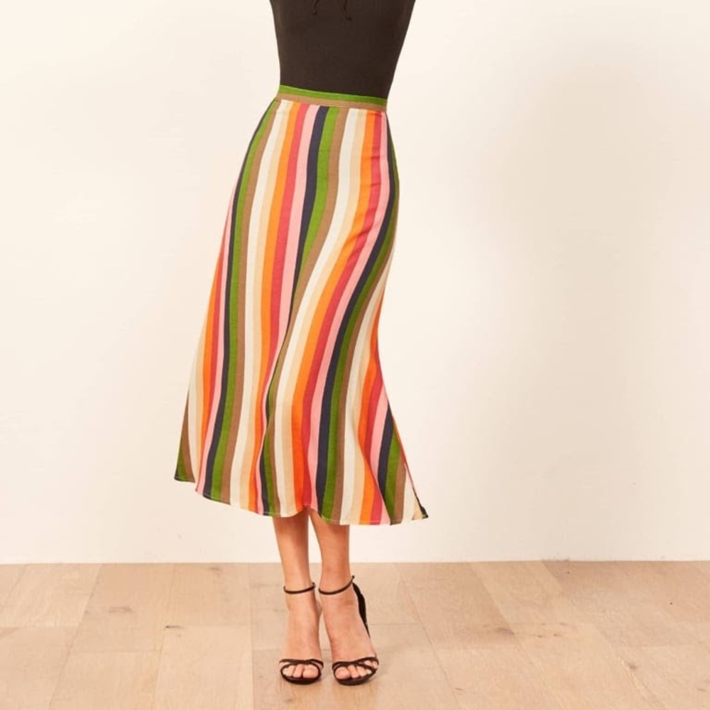 Reformation bea skirt midi